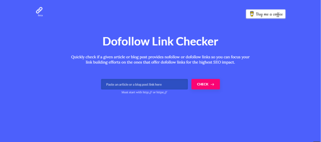 Dofollow Link Checker