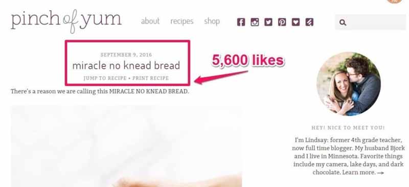 Miracle no knead bread