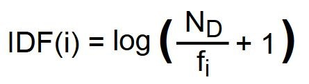 Formule Calcul de l Inverse Document Frequency