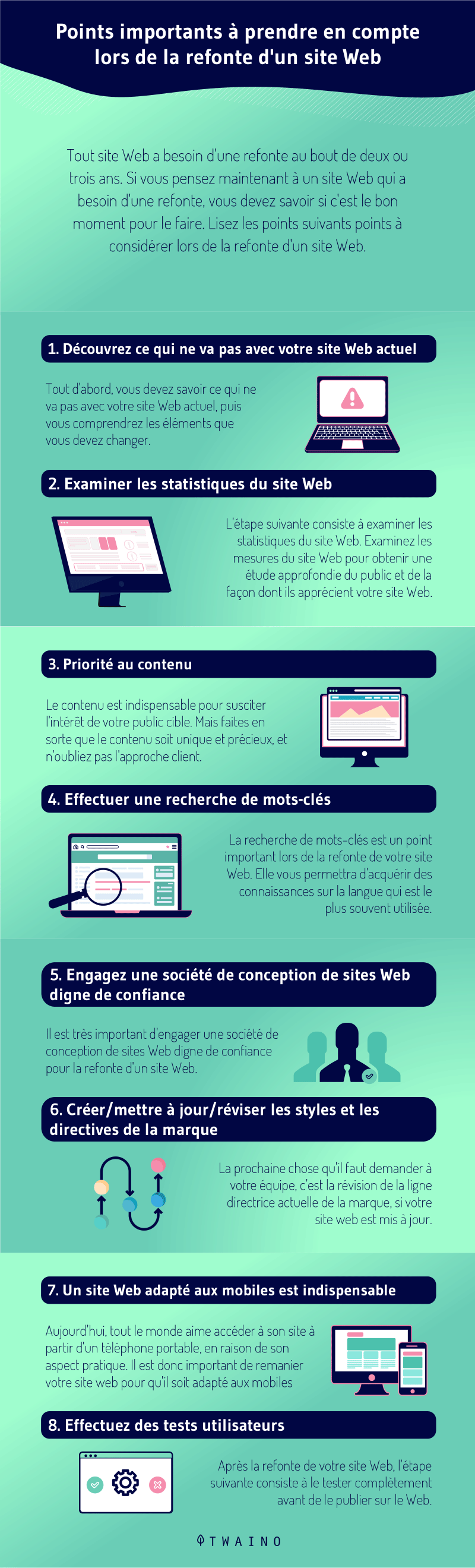  Points importants a prendre en compte lors de la refonte d un site web