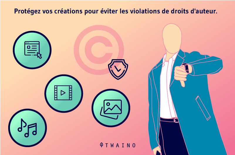 Protegez vos creations poue eviter les violations de droits d auteur