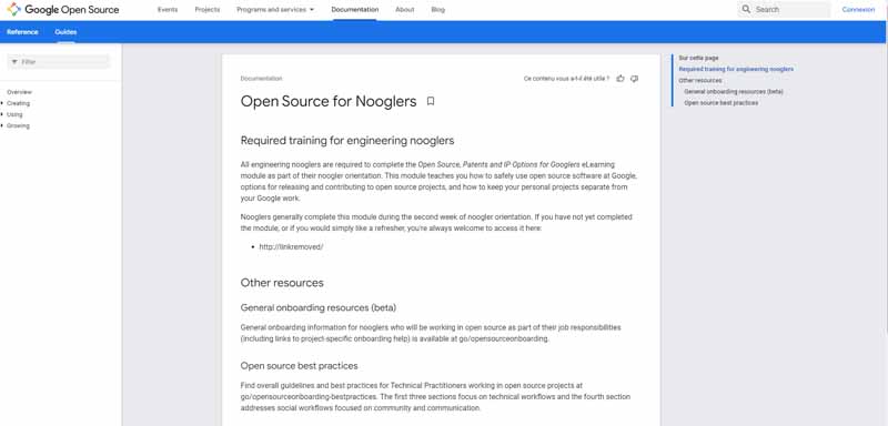 Open source Nooglers
