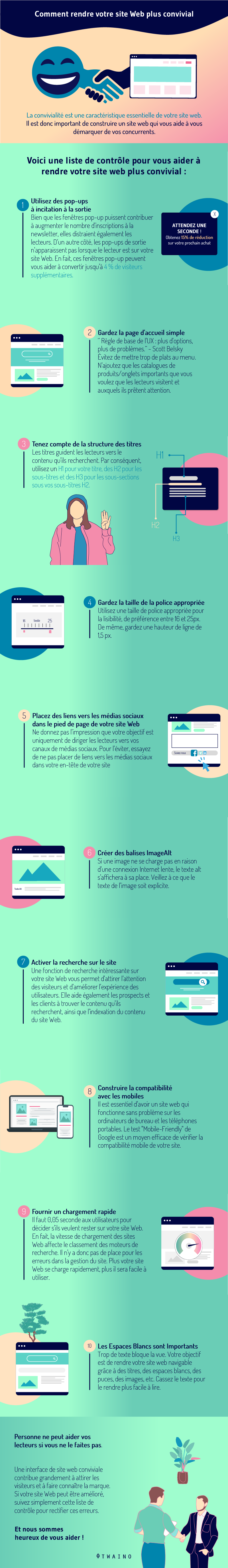 Comment rendre votre site web plus attractive