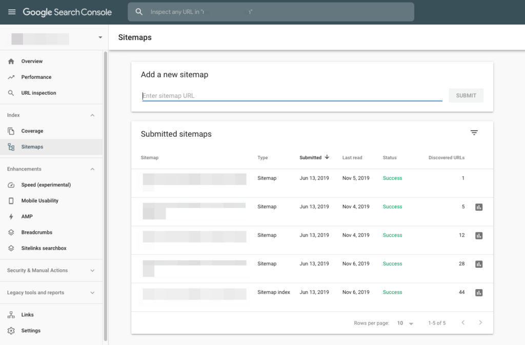 Soumission de sitemap a Google 