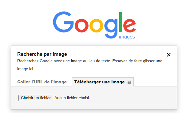 URL de l'image à rechercher