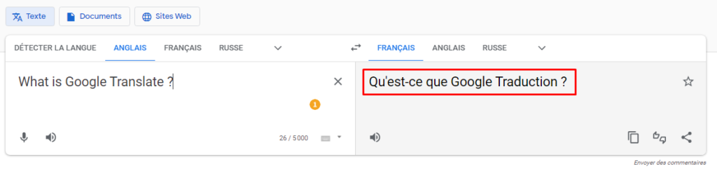 Qu est ce que Google Traduction