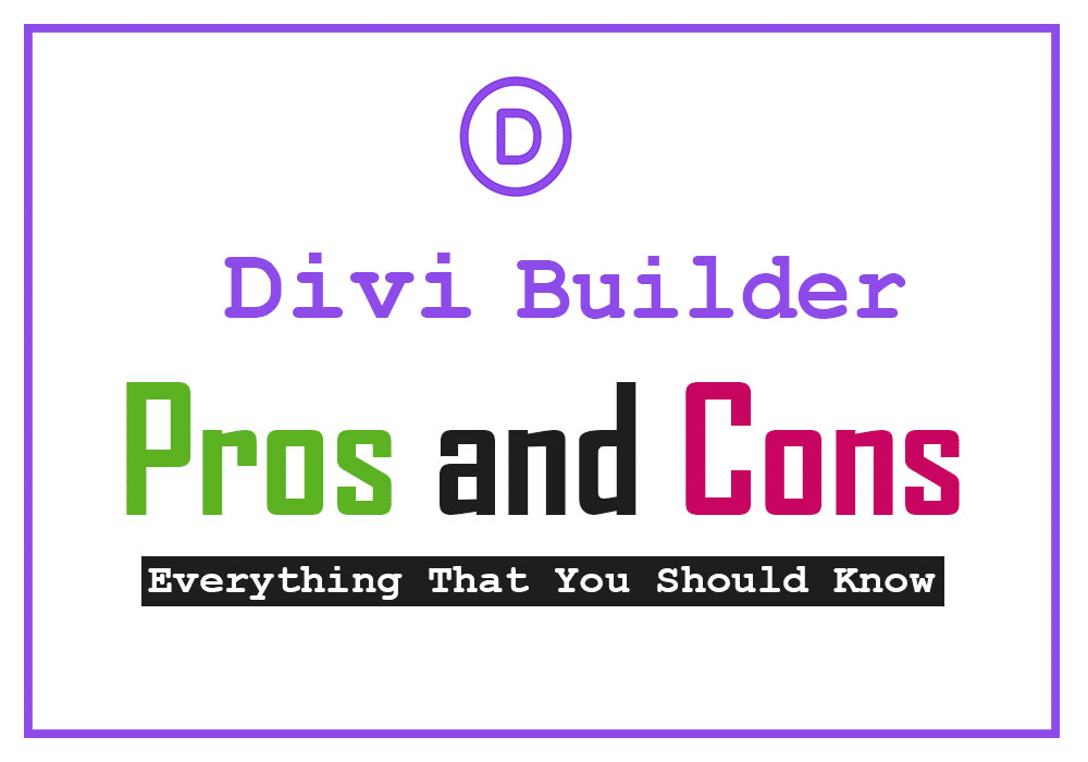 Divi Pros and Cons