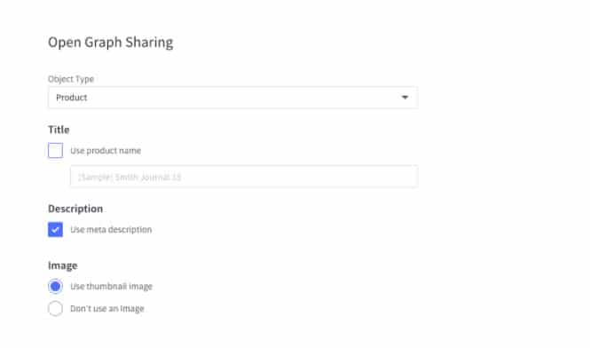 Open Graph Sharing