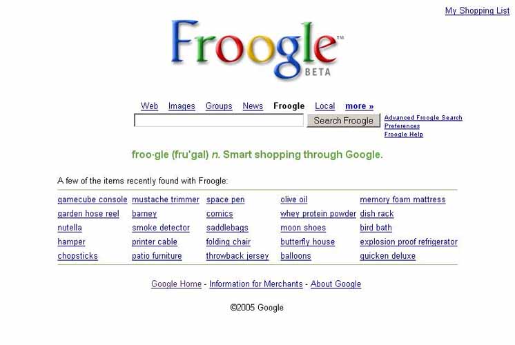 Froogle