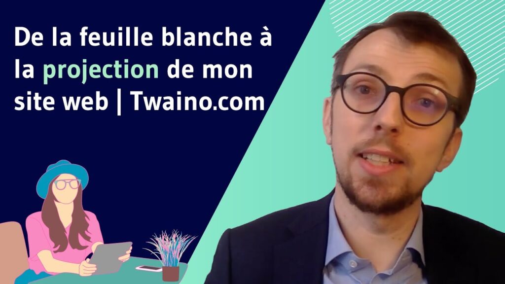 Homme portant des lunettes sur fond turquoise dégradé