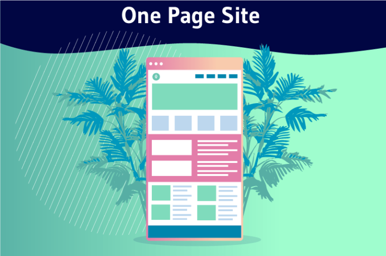 One page site