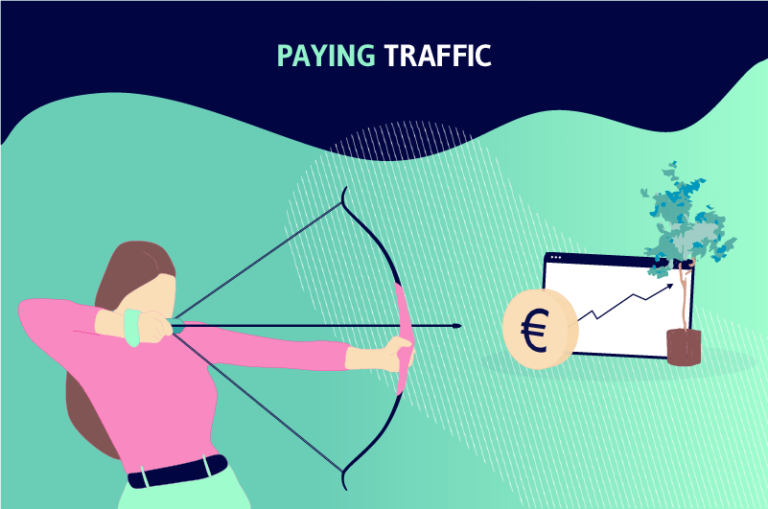 paying traffic