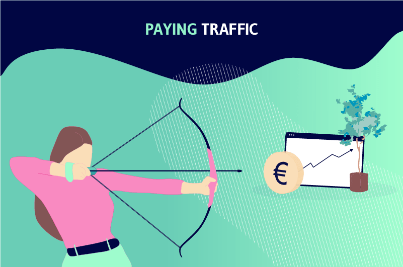 paying traffic