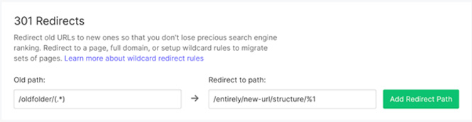 301 Redirects