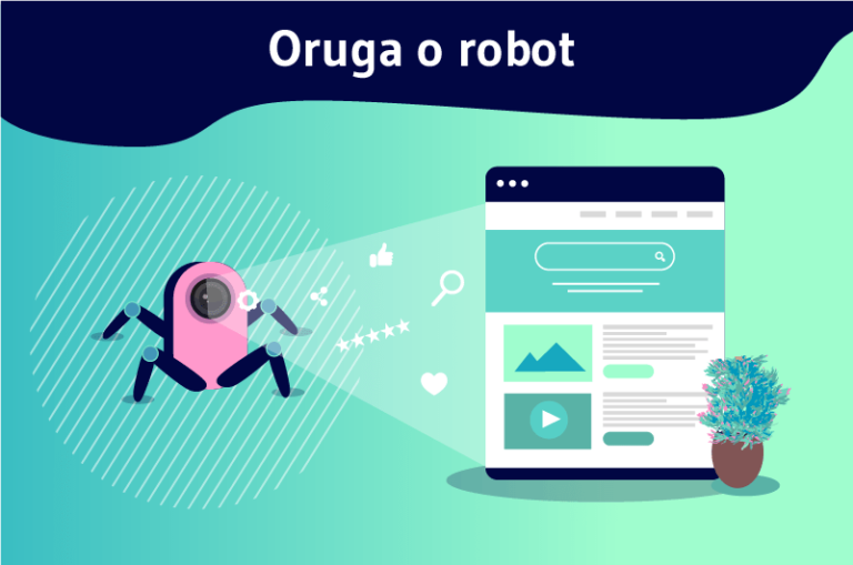Oruga o robot