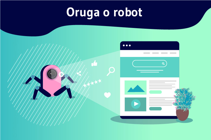 Oruga o robot