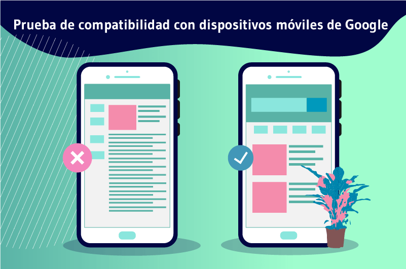 Prueba de compatibilidad con dispositivos móviles de Google