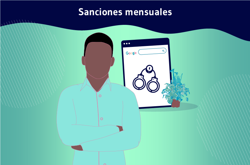 Sanciones mensuales