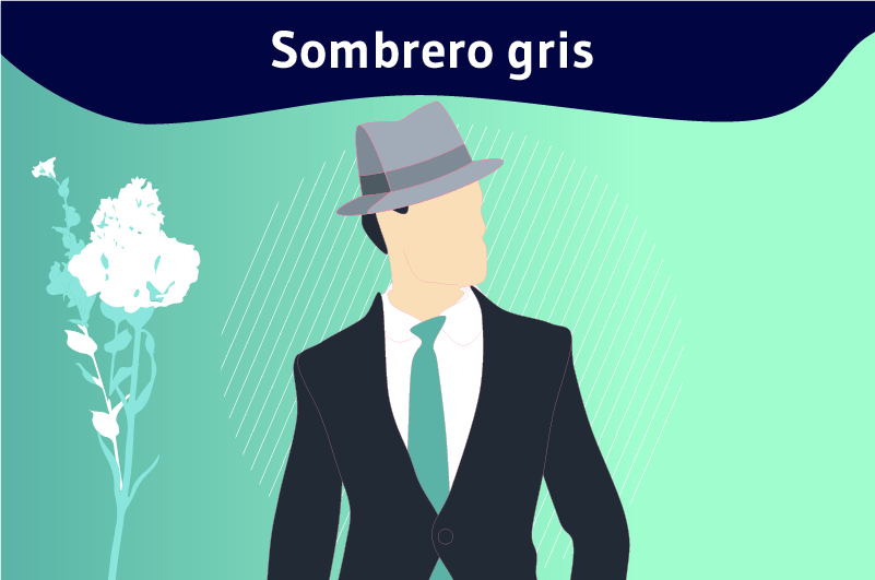 Sombrero gris