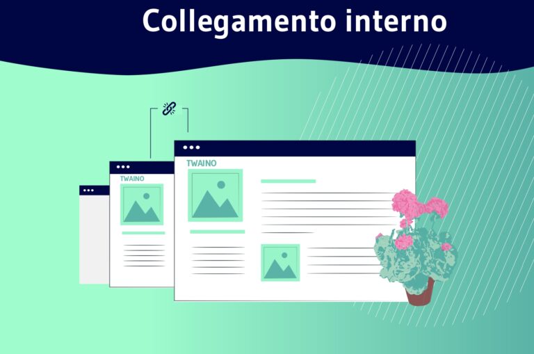 Capture d'écran d'interface de gestion de liens internes avec documents et plante