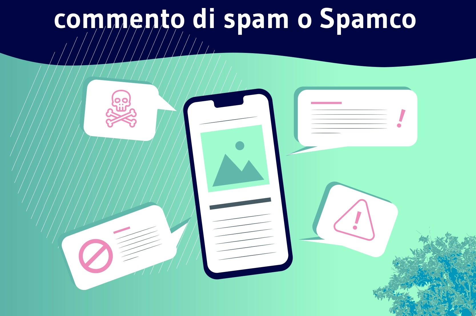 commento di spam o Spamco