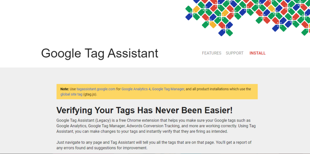  Google Tag Assistant