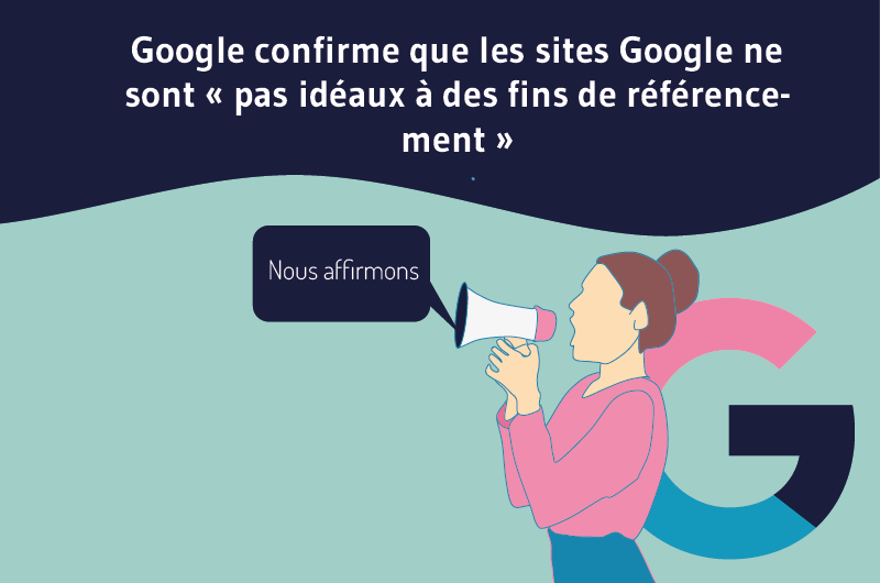 Google confirme que les sites Google ne sont « pas idéaux à des fins de référencement »