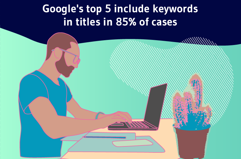 Google's top 5 include keywords