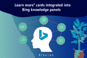 Learn more cards integrated into Bing knowledge panels