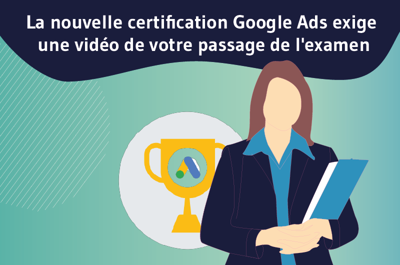 Nouveau _ la certification Google Ads vous oblige à vous enregistrer en train de passer le test