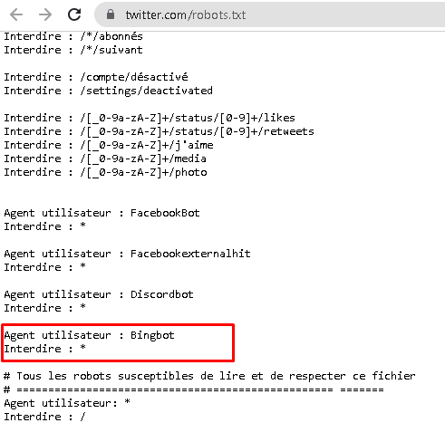 fichier robots.txt