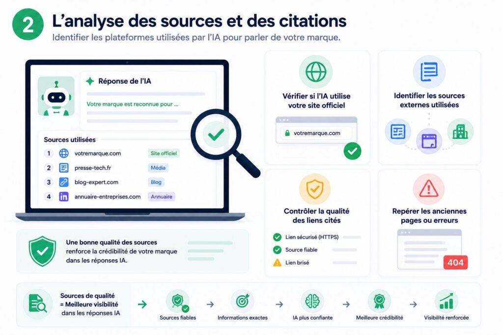 L’analyse des sources et des citations