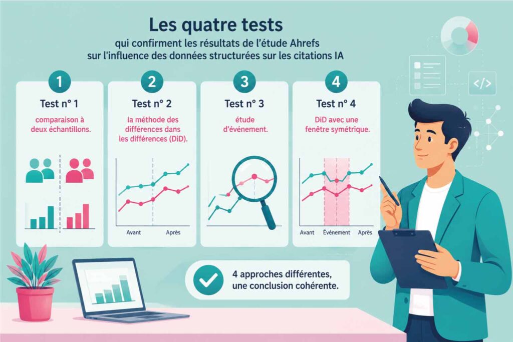 Les quatre tests