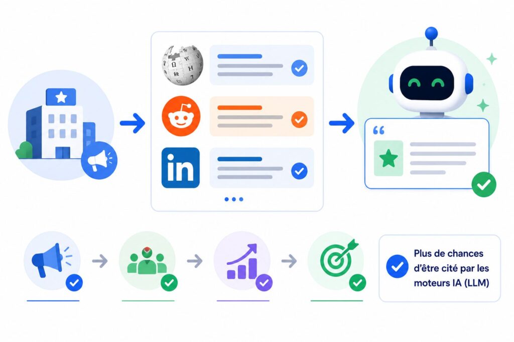 Renforcer votre présence sur les plateformes sources
