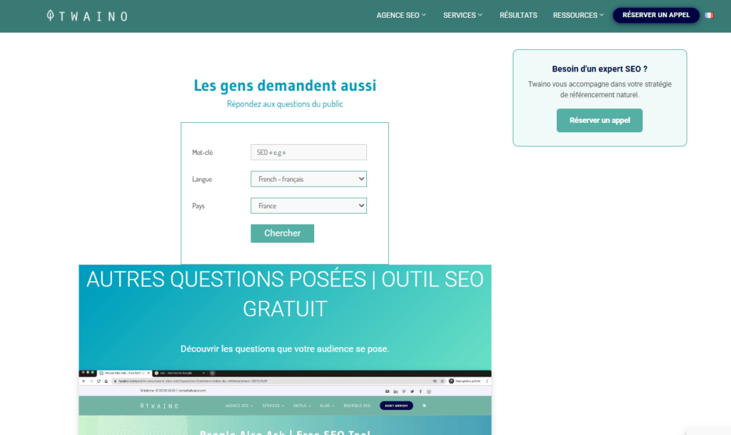 Autres questions posées