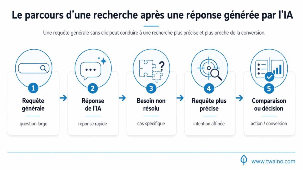 Le parcours de recherche