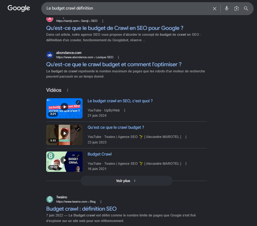 Les recherches complémentaires de clarification