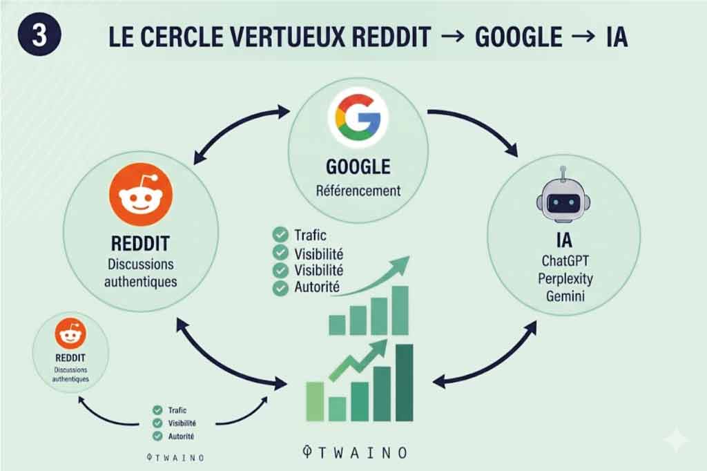 كيف تؤثر الديناميكية بين Google وريديت على تحسين السيو بواسطة ريديت؟