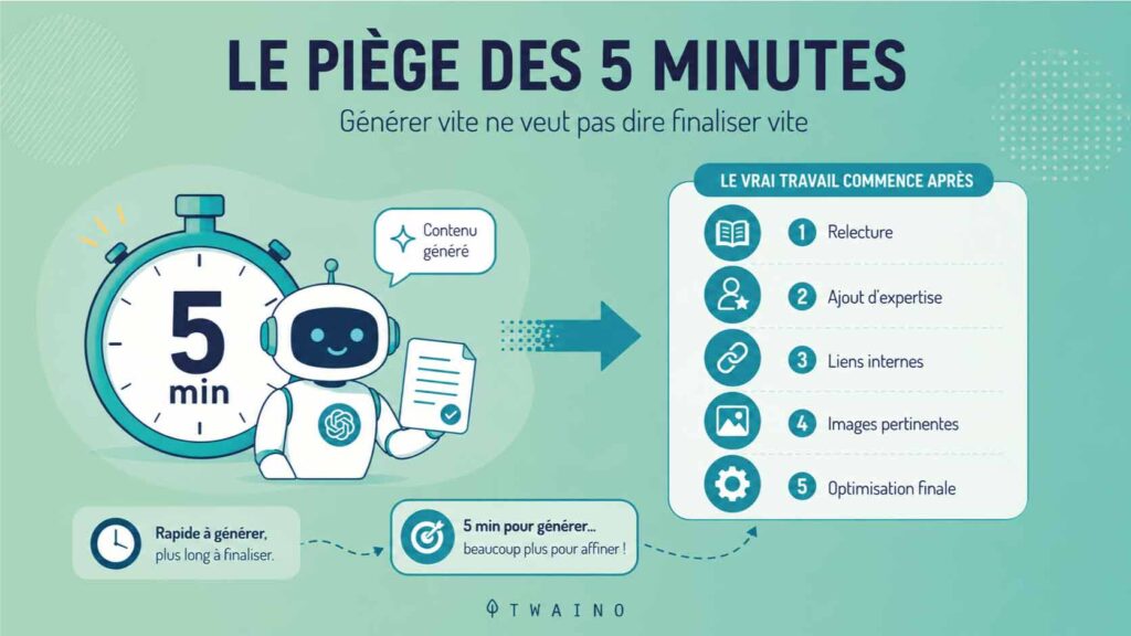 La trappola dei 5 minuti
