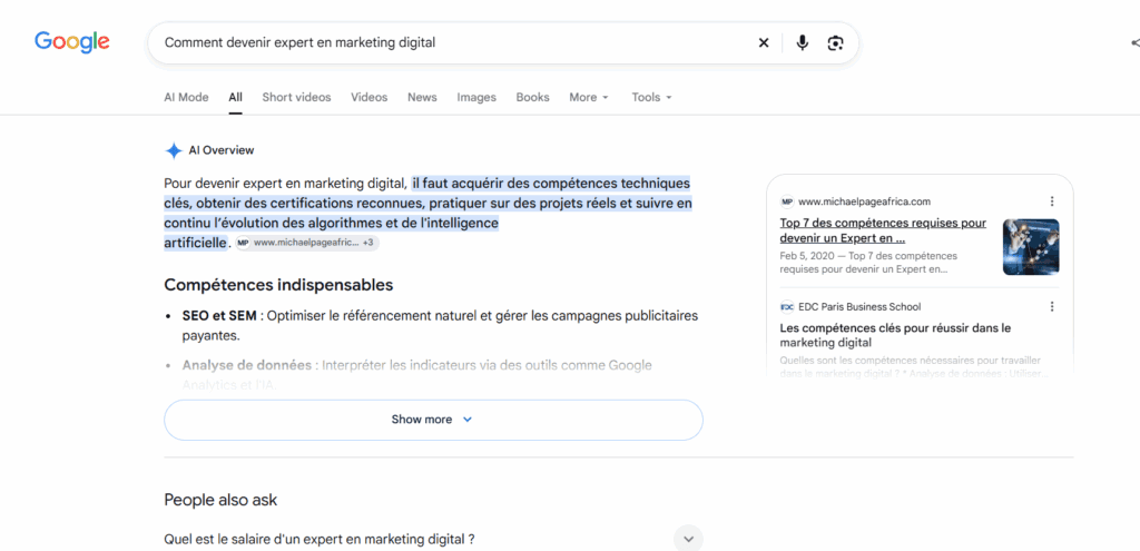 Devenir expert en marketing digital