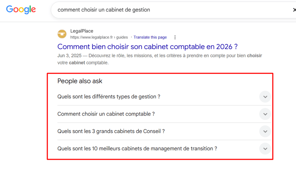 Passez en revue manuellement les résultats visibles de Google