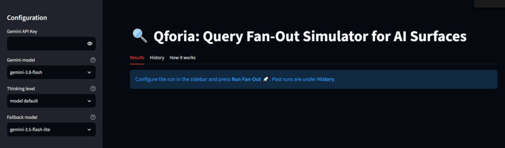 Simuler avec Qforia