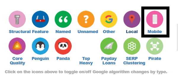 Recheche mobile Penguin tool