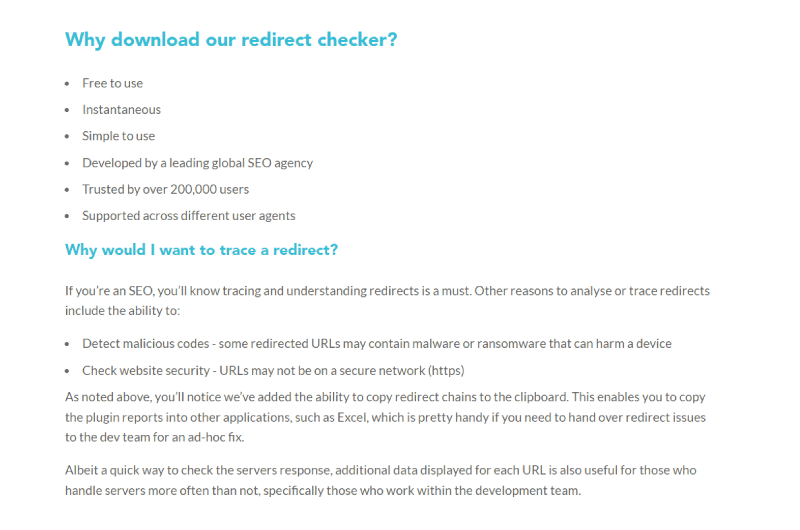 Check Redirect Path