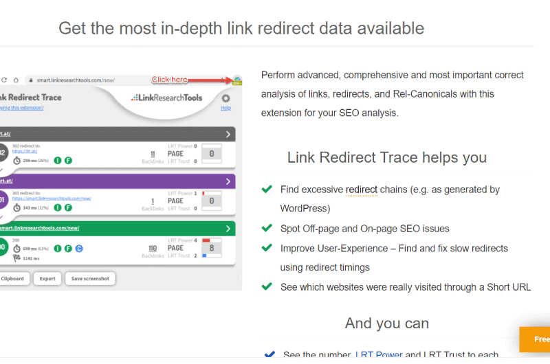 Link Redirect Trace