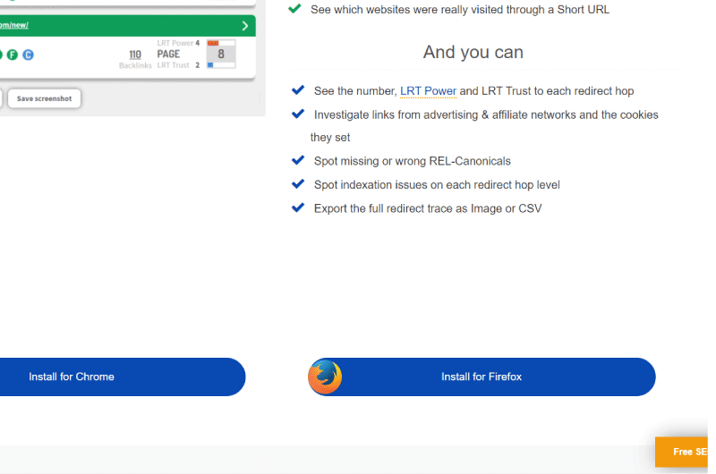 Link Redirect Trace