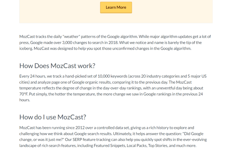 Google SERP Features