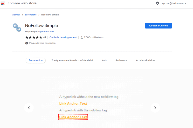 Outlines Nofollow
