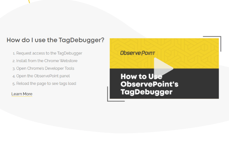 Debug your Tags