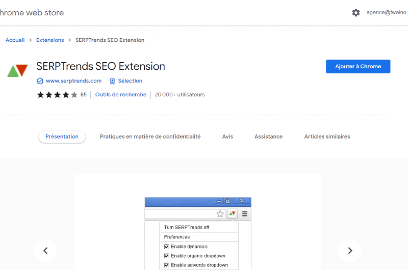 SERPs Tracking
